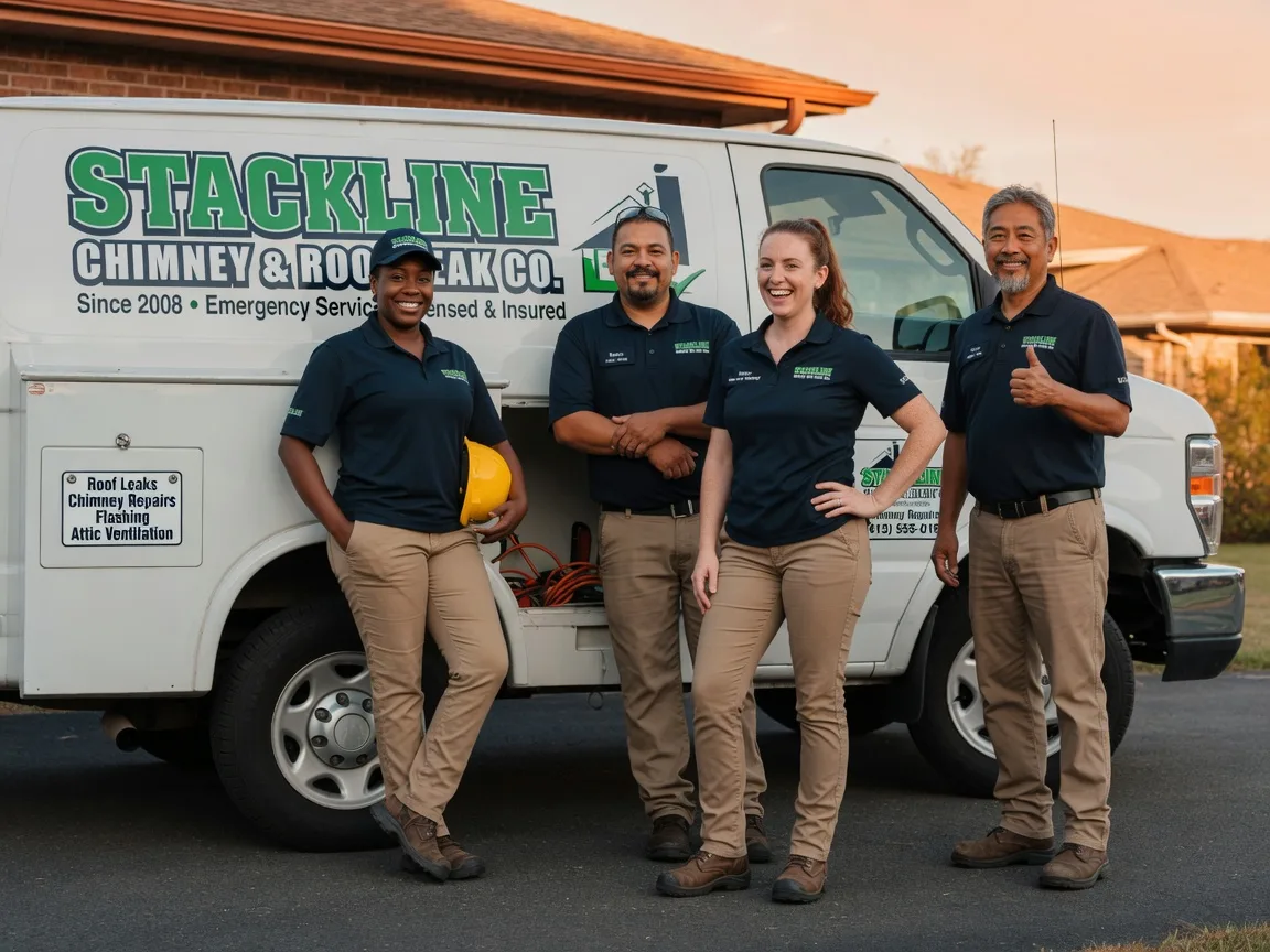 Chimney flashing repair company in Woodbine, IA